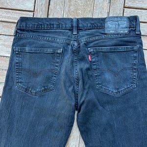 Men’s Levi 511 Black Jeans W32 L32 🖤